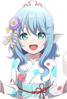  ミュウ(雪のお姫様)-浴衣