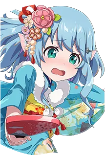  ミュウ(雪のお姫様)-新年