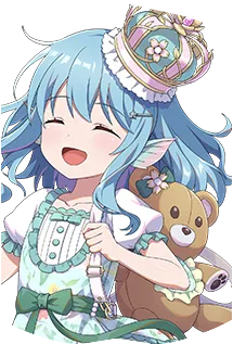  ミュウ(雪のお姫様)-春衣装