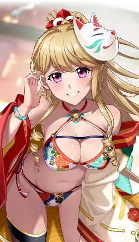 LR [霞灯の華][蒼に揺蕩う]藍羽浅葱